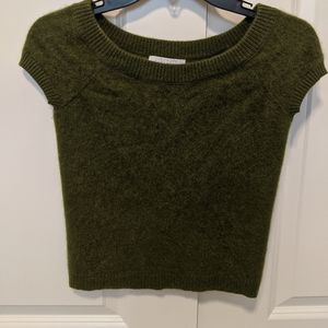 Cashmere Olive Green Top